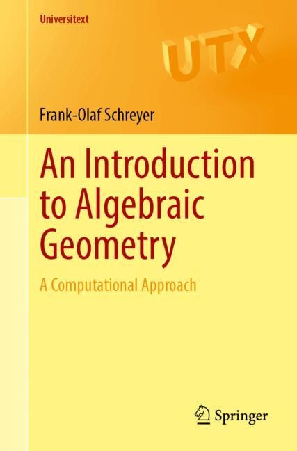 Couverture_An Introduction to Algebraic Geometry