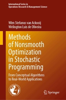 Front cover_Methods of Nonsmooth Optimization in Stochastic Programming