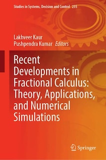 Couverture_Recent Developments in Fractional Calculus