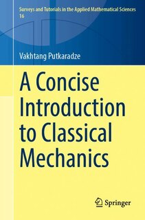 Couverture_A Concise Introduction to Classical Mechanics