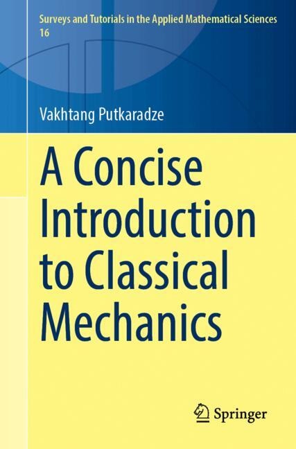 Couverture_A Concise Introduction to Classical Mechanics