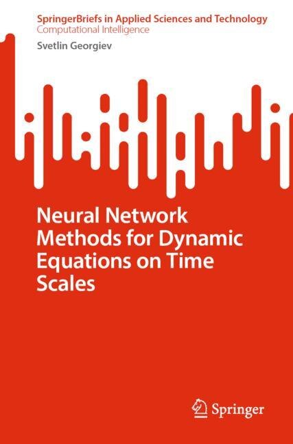 Couverture_Neural Network Methods for Dynamic Equations on Time Scales