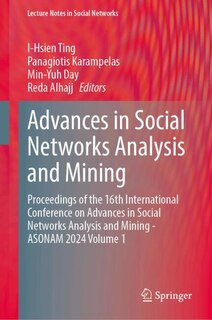 Couverture_Advances in Social Networks Analysis and Mining