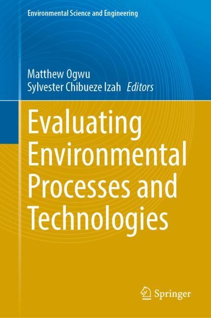 Couverture_Evaluating Environmental Processes and Technologies