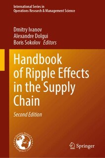 Front cover_Handbook of Ripple Effects in the Supply Chain