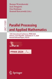 Front cover_Parallel Processing and Applied Mathematics