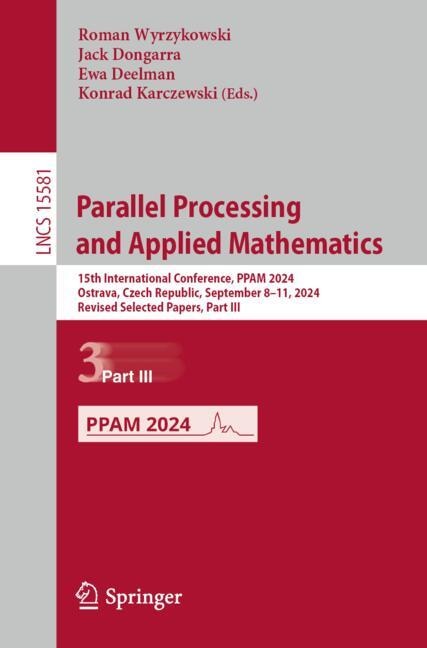 Front cover_Parallel Processing and Applied Mathematics