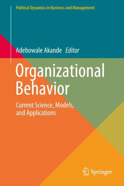 Front cover_Organizational Behavior