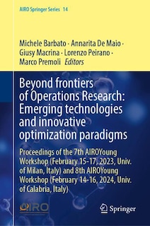 Front cover_Beyond Frontiers of Operations Research