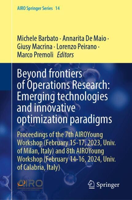 Front cover_Beyond Frontiers of Operations Research