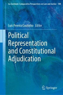 Front cover_Political Representation and Constitutional Adjudication