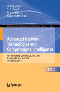 Front cover_Advanced Network Technologies and Computational Intelligence