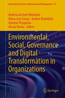 Couverture_Environmental, Social, Governance and Digital Transformation in Organizations