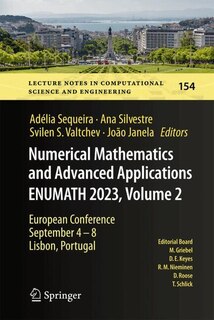 Couverture_Numerical Mathematics and Advanced Applications ENUMATH 2023, Volume 2