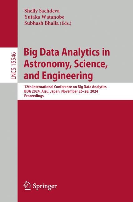 Couverture_Big Data Analytics in Astronomy, Science, and Engineering
