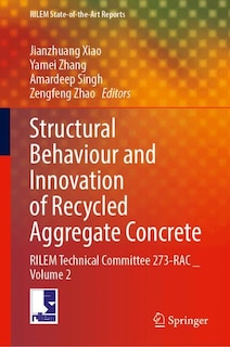 Couverture_Structural Behaviour and Innovation of Recycled Aggregate Concrete