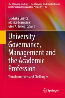 Front cover_University Governance, Management and the Academic Profession