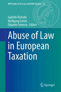 Front cover_Abuse of Law in European Taxation