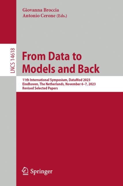 Front cover_From Data to Models and Back