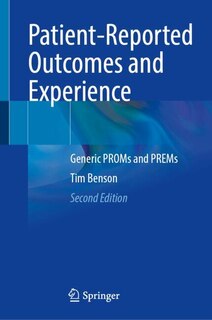 Couverture_Patient-Reported Outcomes and Experience