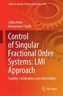 Couverture_Control of Singular Fractional Order Systems