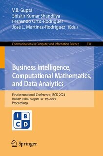 Front cover_Business Intelligence, Computational Mathematics, and Data Analytics