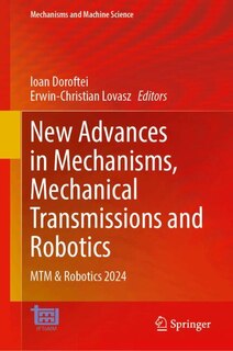 Couverture_New Advances in Mechanisms, Mechanical Transmissions and Robotics