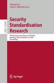 Front cover_Security Standardisation Research