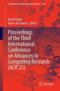 Couverture_Proceedings of the Third International Conference on Advances in Computing Research (ACR'25