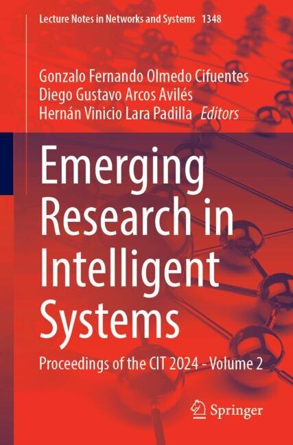 Front cover_Emerging Research in Intelligent Systems