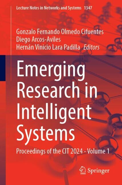 Couverture_Emerging Research in Intelligent Systems