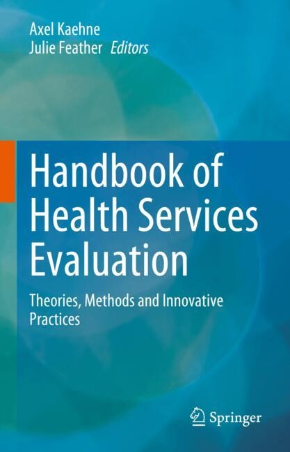 Front cover_Handbook of Health Services Evaluation