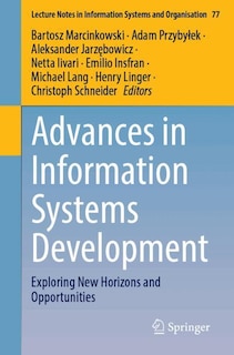 Couverture_Advances in Information Systems Development