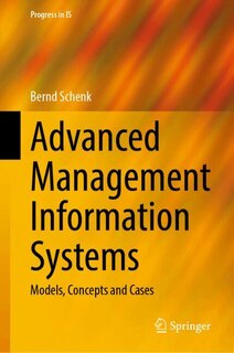 Front cover_Advanced Management Information Systems