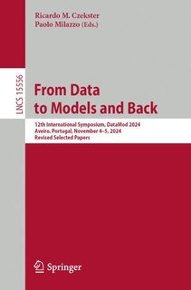 Couverture_From Data to Models and Back