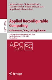 Front cover_Applied Reconfigurable Computing. Architectures, Tools, and Applications