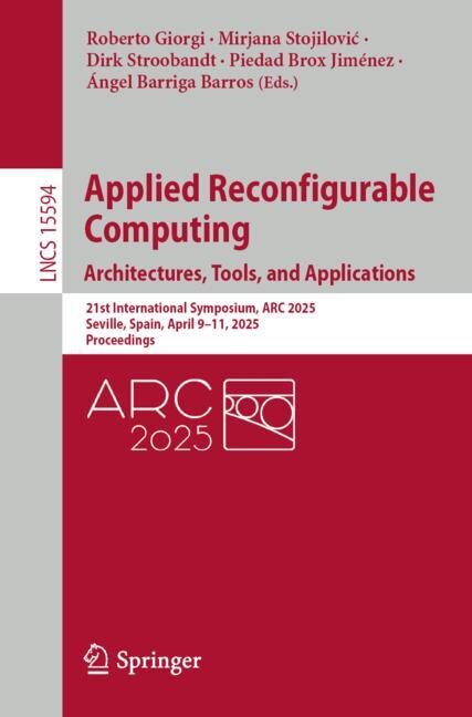 Front cover_Applied Reconfigurable Computing. Architectures, Tools, and Applications