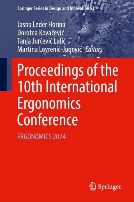 Couverture_Proceedings of the 10th International Ergonomics Conference
