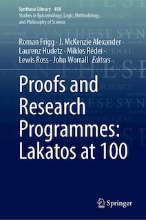 Couverture_Proofs and Research Programmes