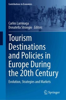 Couverture_Tourism Destinations and Policies in Europe During the 20th Century