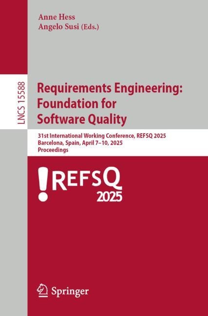 Front cover_Requirements Engineering