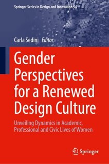 Front cover_Gender Perspectives for a Renewed Design Culture