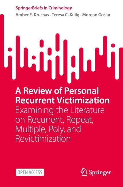 Couverture_A Review of Personal Recurrent Victimization
