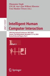 Front cover_Intelligent Human Computer Interaction