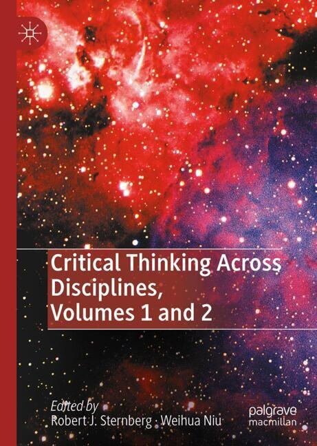 Front cover_Critical Thinking Across Disciplines, Volumes 1 and 2