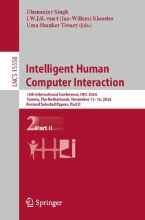 Front cover_Intelligent Human Computer Interaction