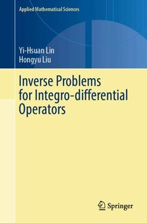 Front cover_Inverse Problems for Integro-differential Operators