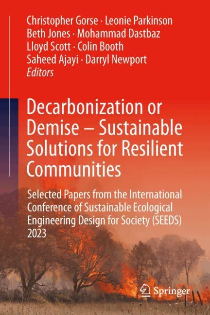 Front cover_Decarbonization or Demise - Sustainable Solutions for Resilient Communities