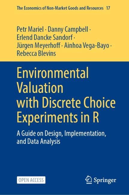 Front cover_Environmental Valuation with Discrete Choice Experiments in R