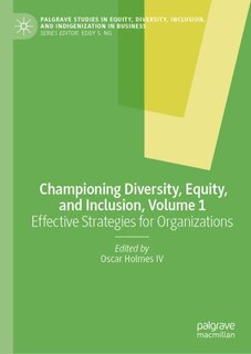 Front cover_Championing Diversity, Equity, and Inclusion, Volume 1